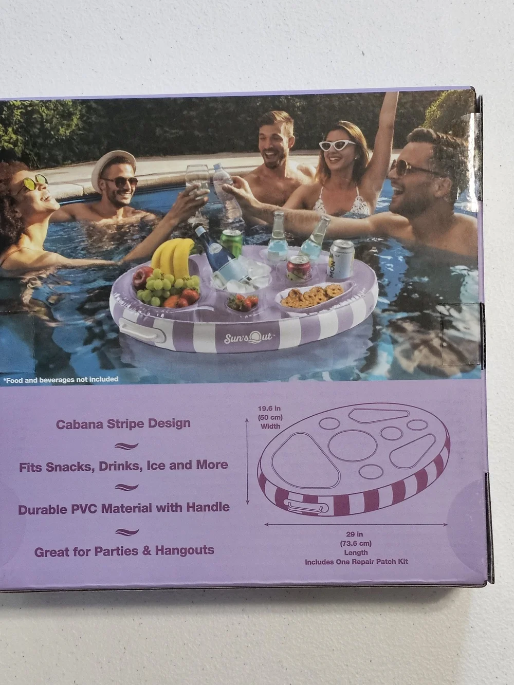 N/A purple floating
